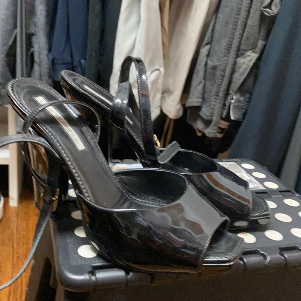 Via Spiga black heels